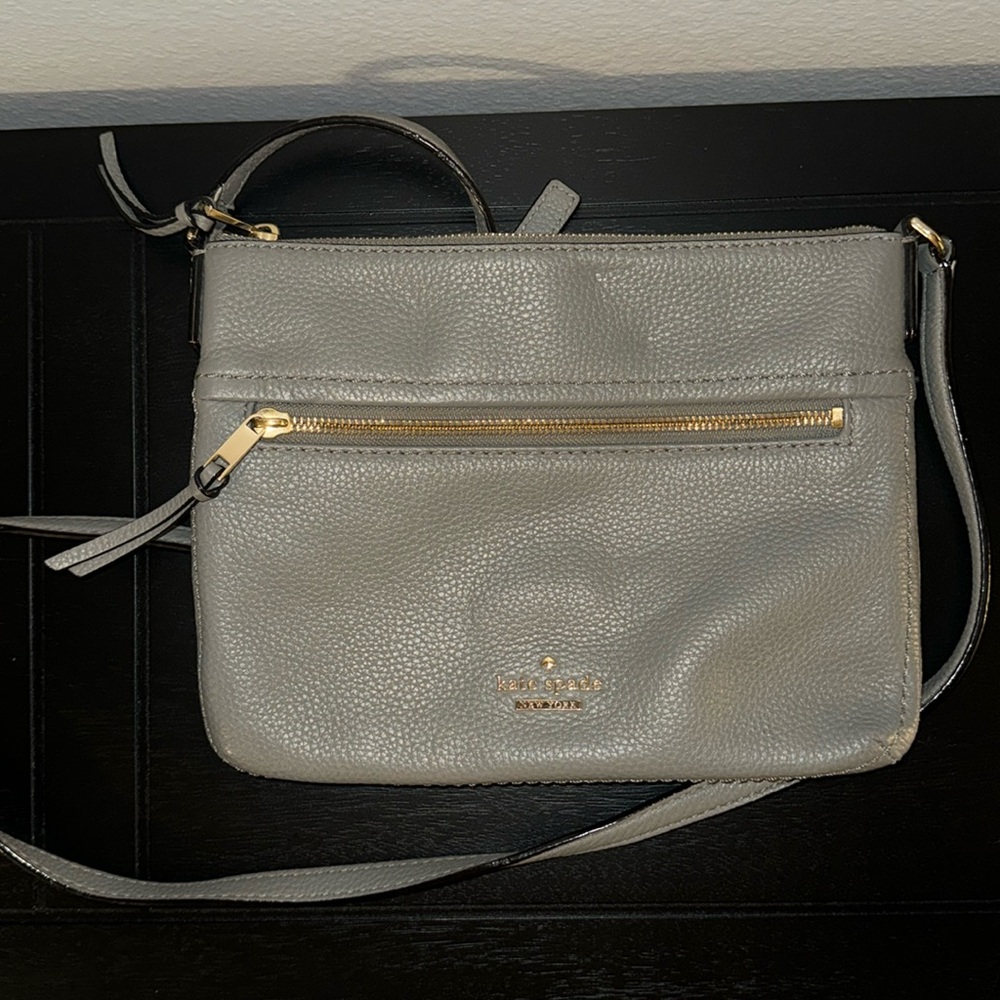 Kate Spade Gray Crossbody